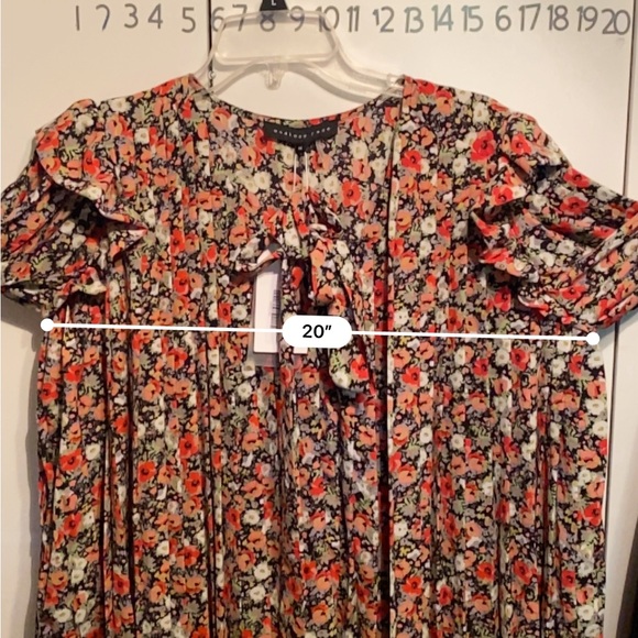 🔥 NWT ENDLESS ROSE GLORAL PLEATED ROMPER - Picture 9 of 10